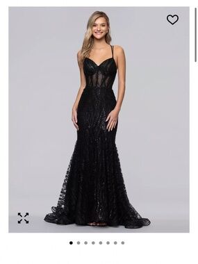 Black prom dress